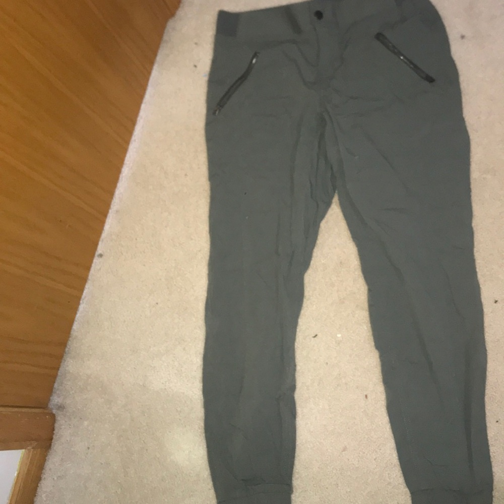 green joggers
